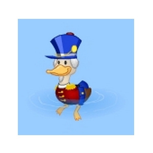 Nutcracker Paddling Duckie